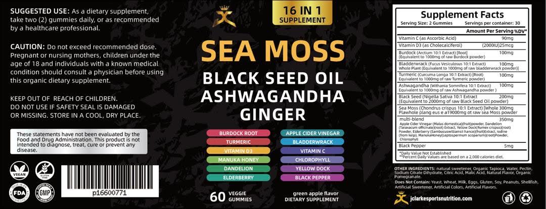Sea Moss Gummies