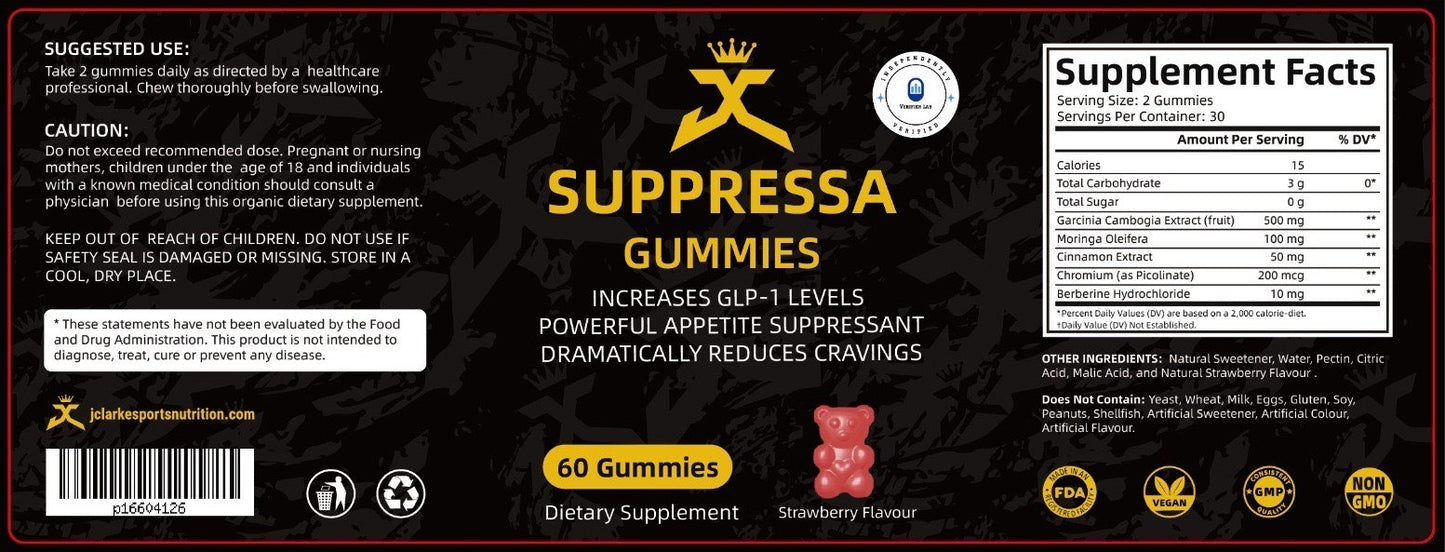 Suppressa Gummies (New & Improved OzemGummies)
