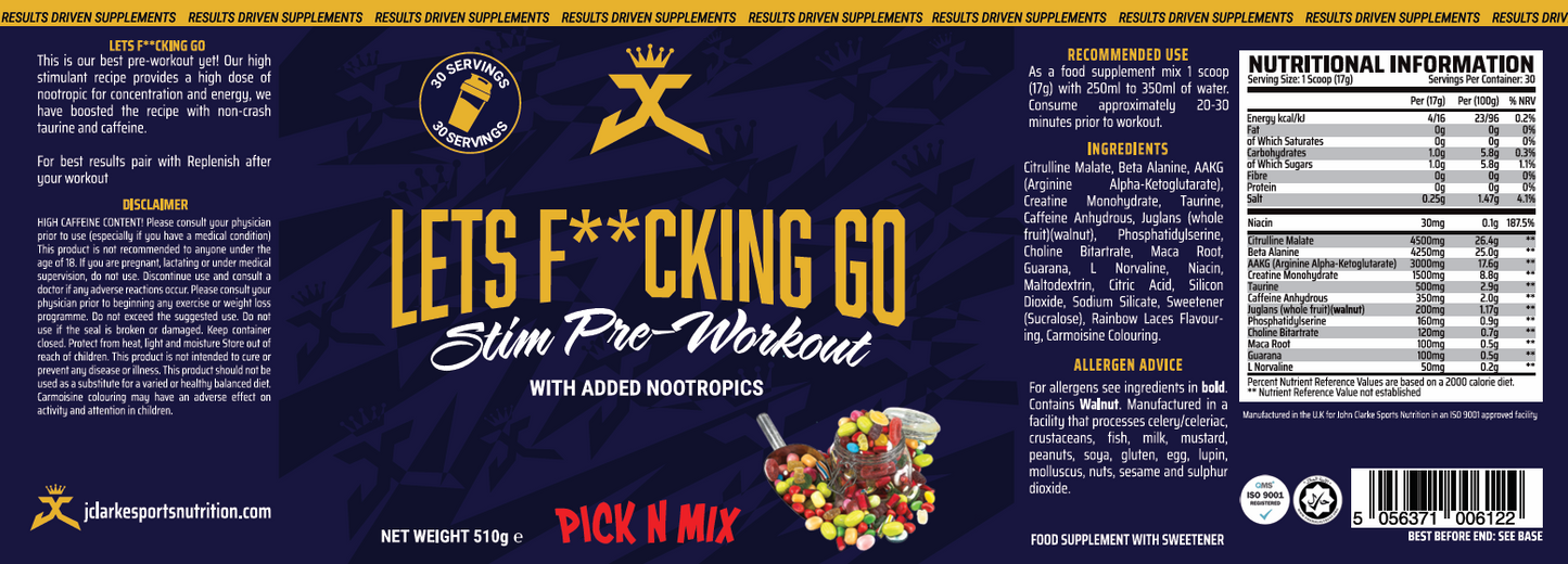 LFG Pre-Workout