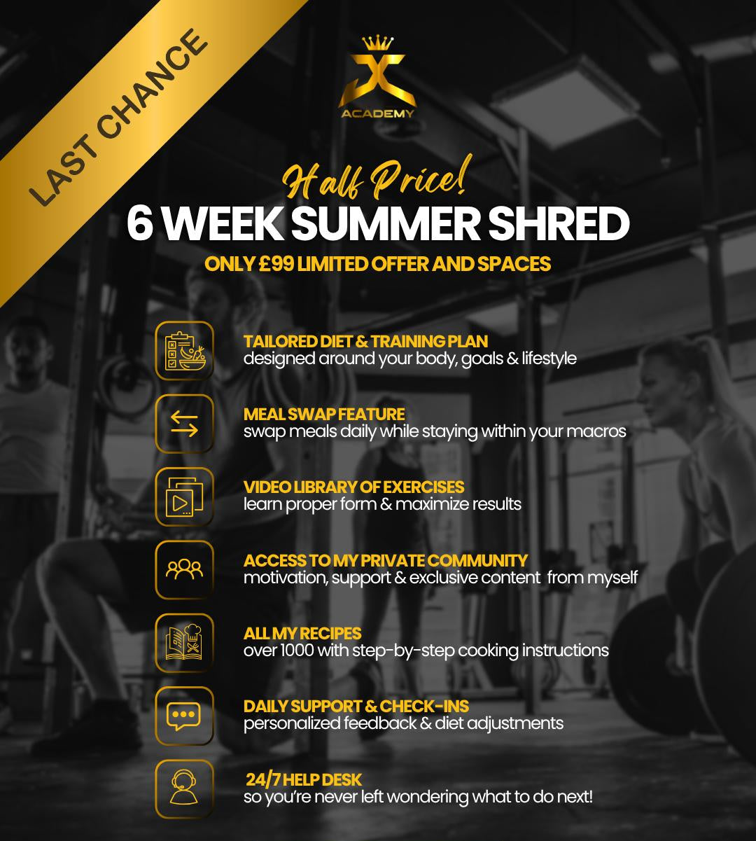 6 Week Summer Shred