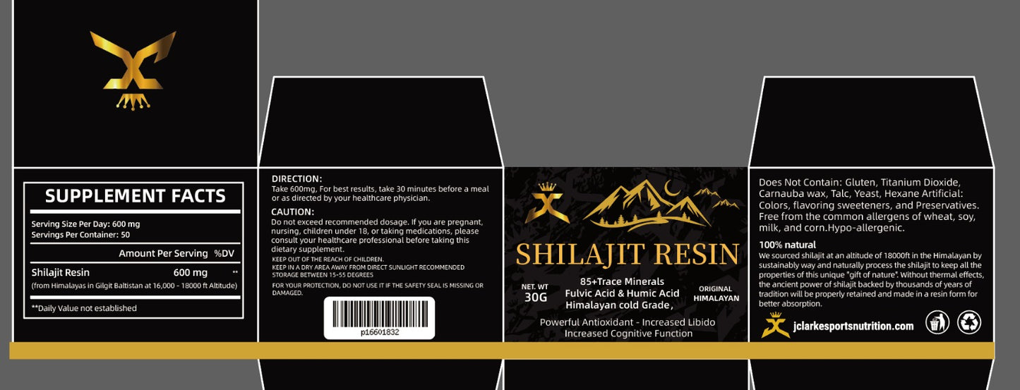 Shilajit Resin
