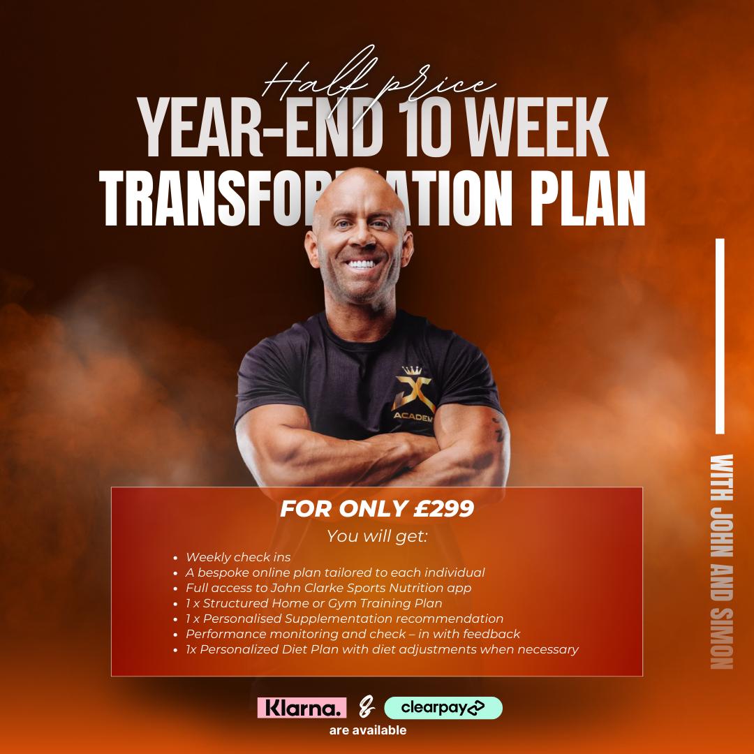 Year-End 10 Week Body Transformation Plan