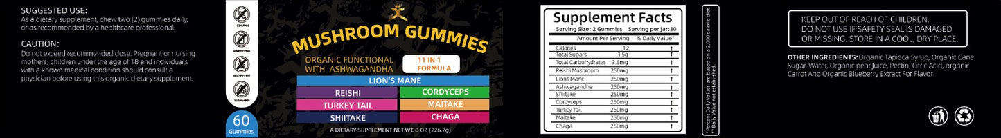 Mental-wellbeing Gummy Stack