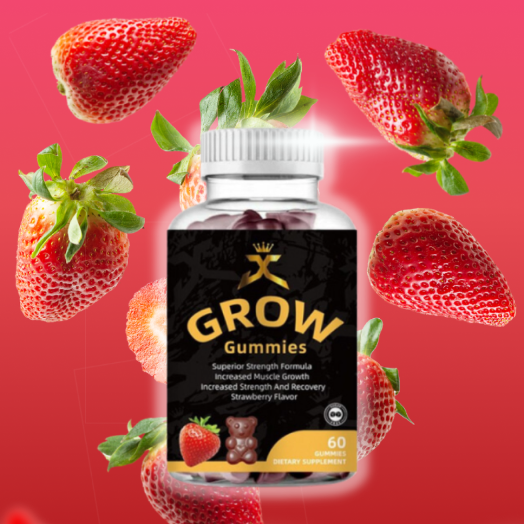 Grow Gummies Pineapple (Clearance)