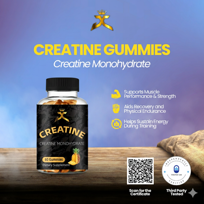 Creatine Gummies Pineapple