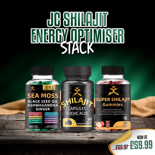 Shilajit Energy Optimiser Stack