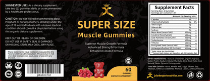 Super Size Muscle Gummies