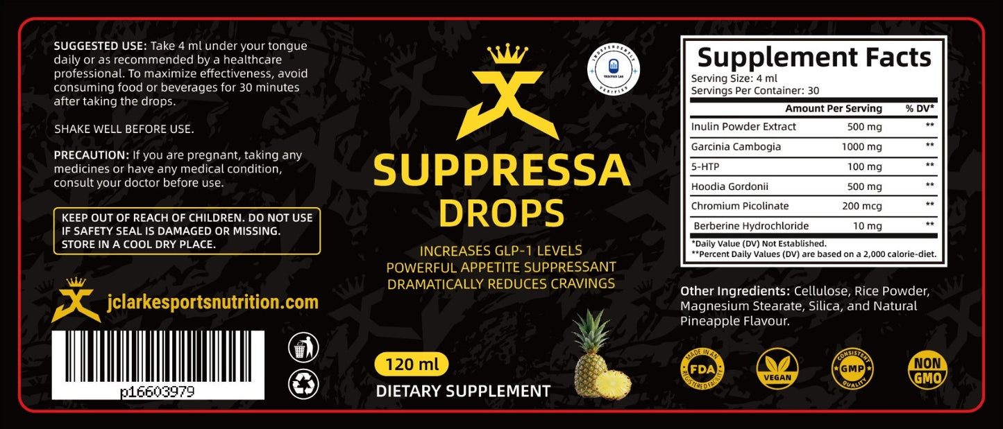 Suppressa Appetite Suppressant Stack