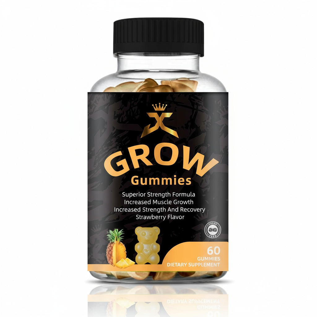 Grow Gummies Pineapple (Clearance)