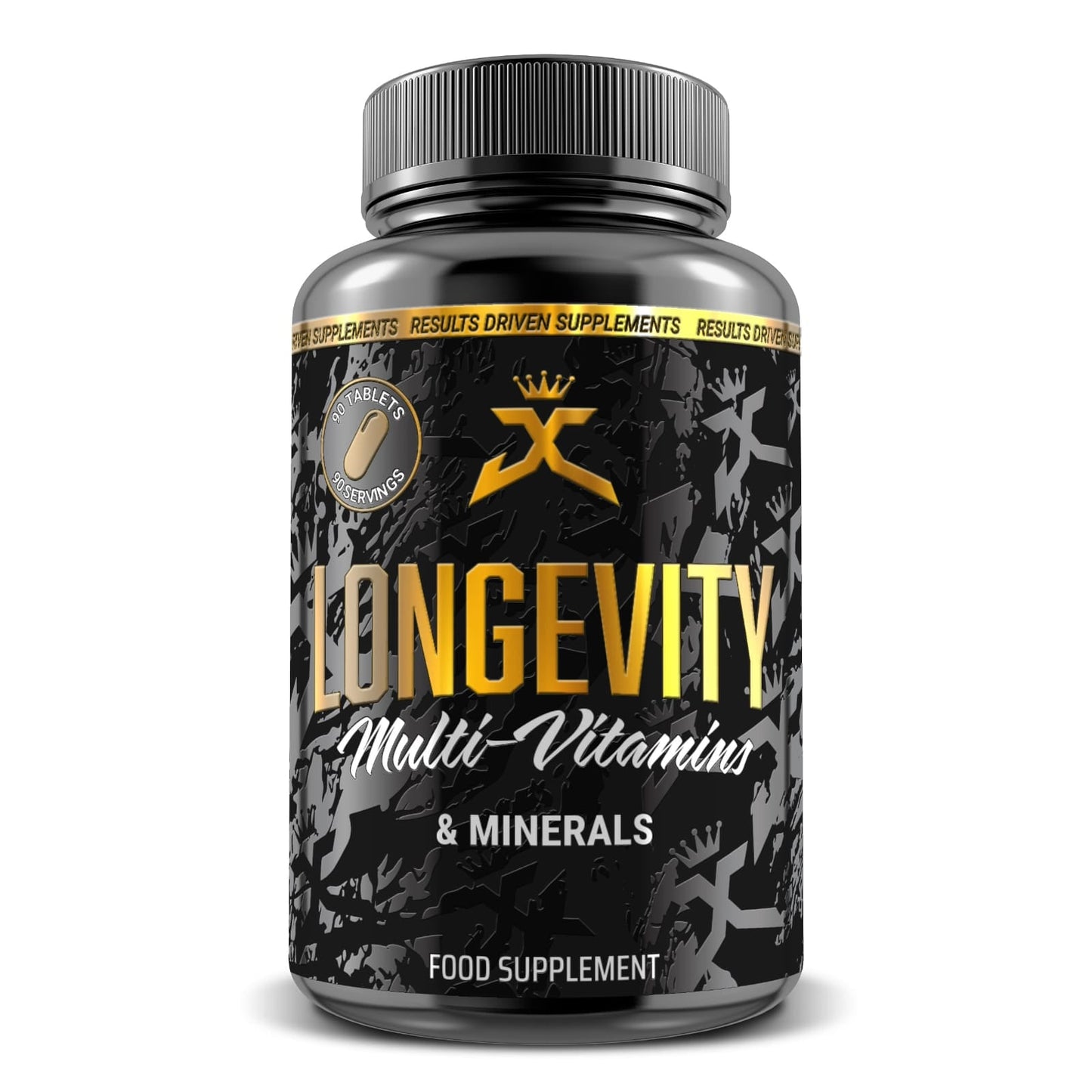 Longevity vitamin, mineral and anti oxidant formula (3 Months Supply)