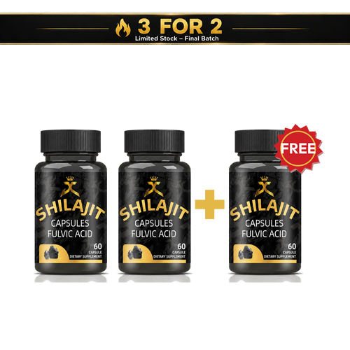 Shilajit Capsules (Buy 2 get 3)